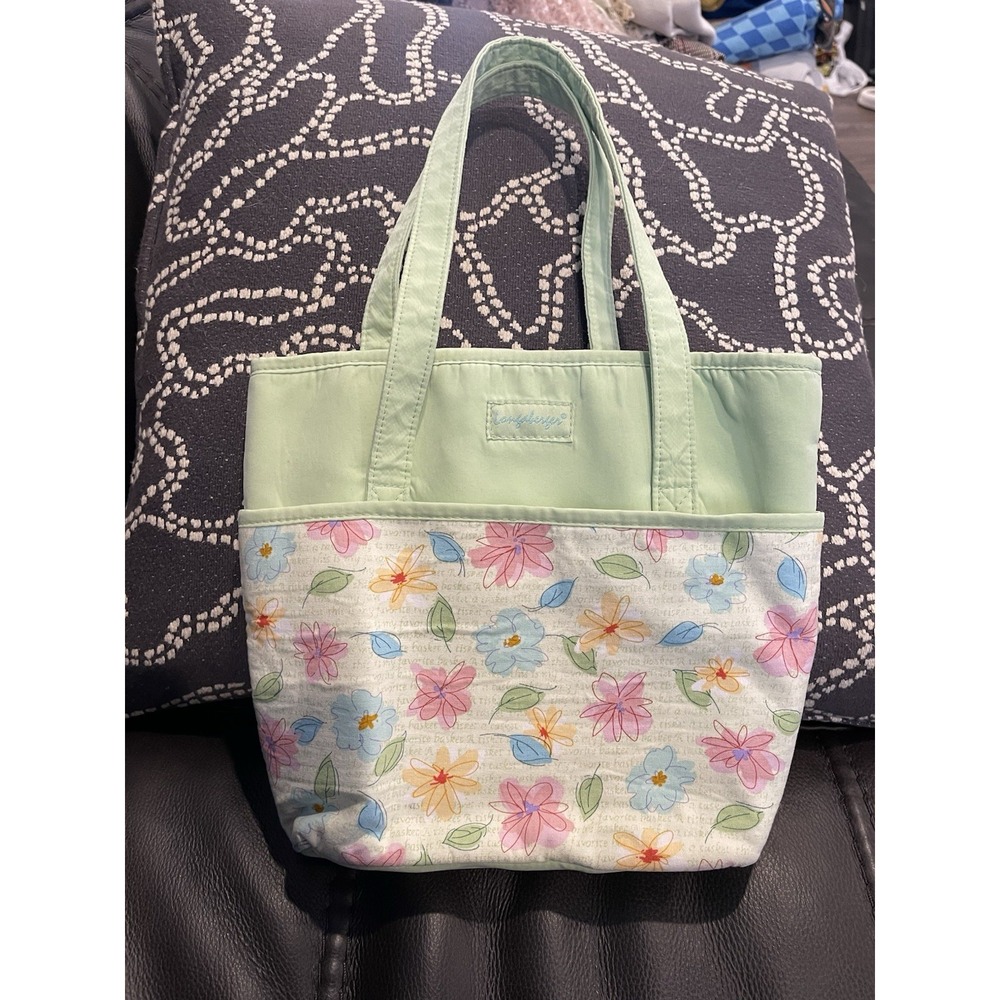 Longaberger‎ Spring Floral Handbag